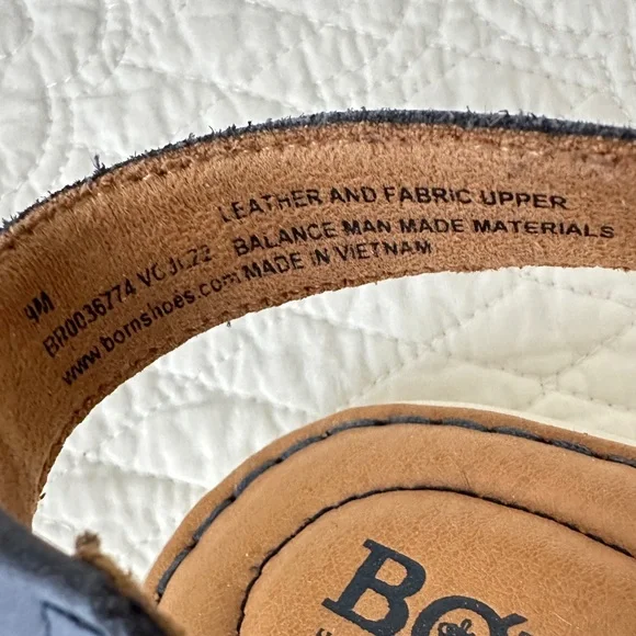 Born Women’s Jayla Navy Blue Cross-Strap Sandals Size 9 - Picture 5 of 16